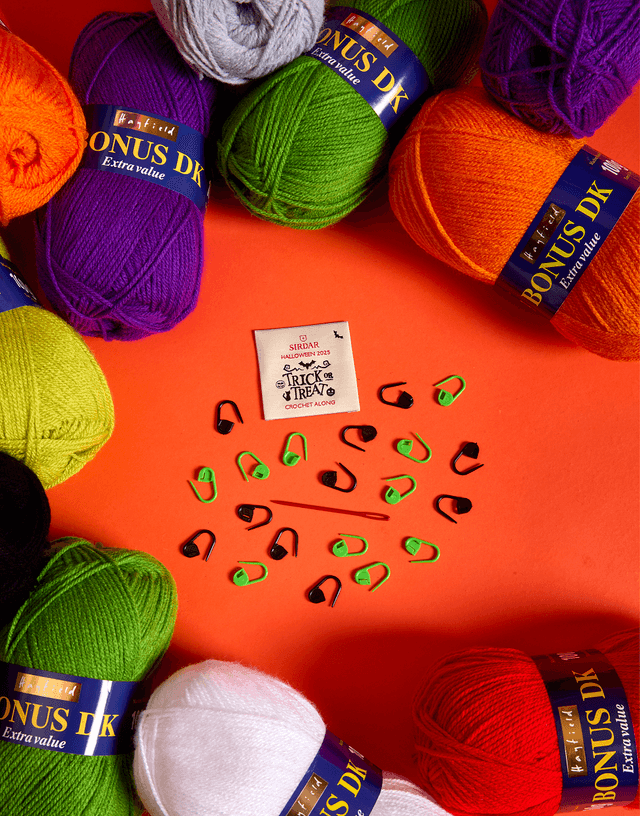 Halloween Trick or Treat Blanket CAL 