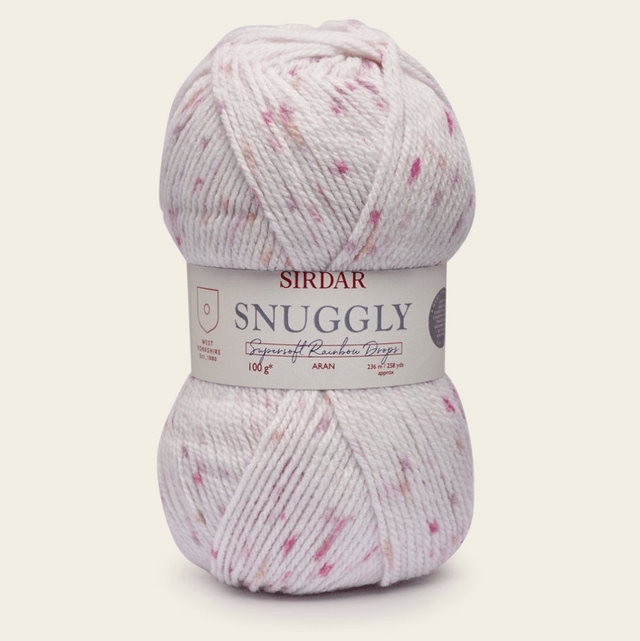 Sirdar Snuggly Supersoft Rainbow Drops Aran Jelly Bean