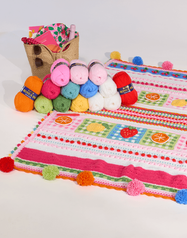 Summer Picnic Blanket CAL
