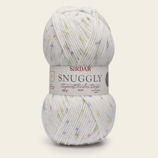 Sirdar Snuggly Supersoft Rainbow Drops Aran Love Hearts