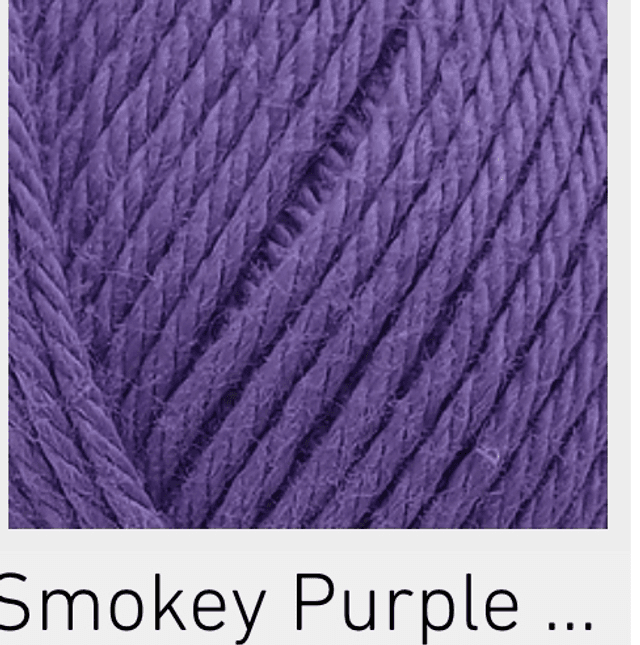 100% Cotton Smokey Purple 