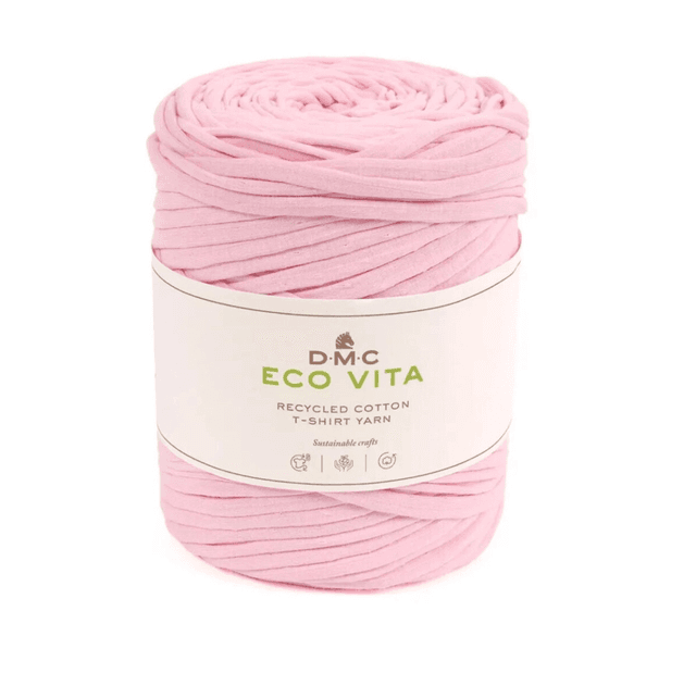 T shirt yarn pink