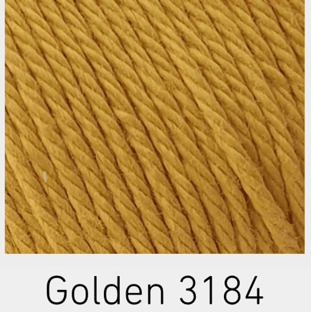 100% Cotton Golden